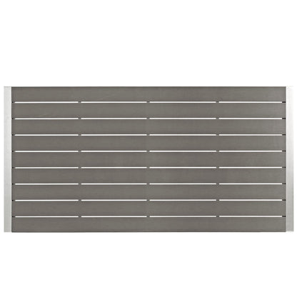 Shore 7 Piece Outdoor Patio Aluminum Dining Set - Default Title