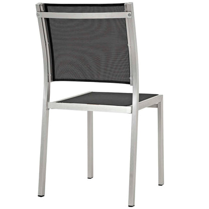 Shore 9 Piece Outdoor Patio Aluminum Dining Set - Default Title