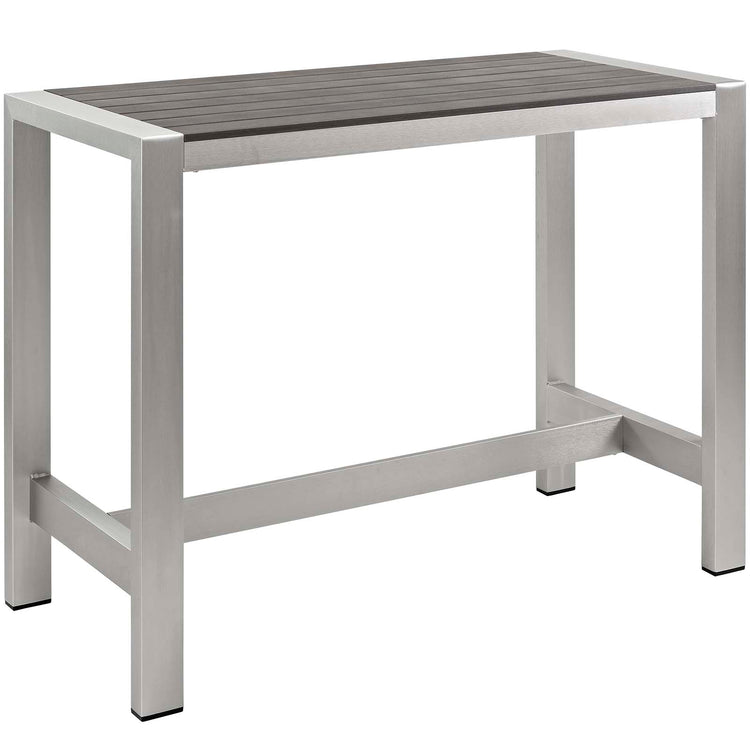 Shore 7 Piece Outdoor Patio Aluminum Dining Set - Default Title