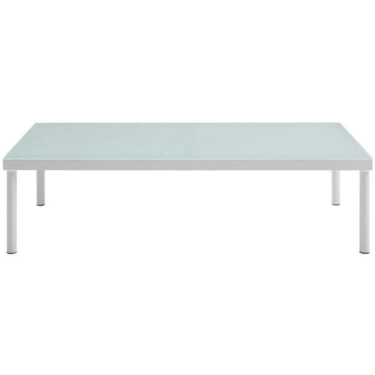 Harmony Outdoor Patio Aluminum Coffee Table - Default Title