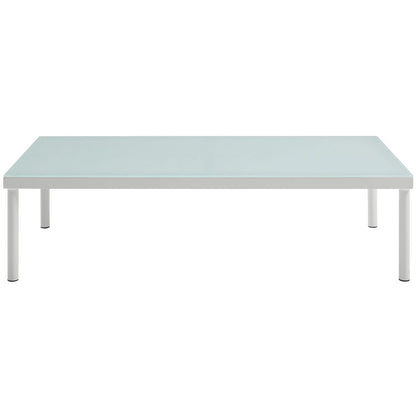 Harmony Outdoor Patio Aluminum Coffee Table - Default Title