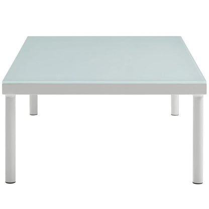 Harmony Outdoor Patio Aluminum Coffee Table - Default Title