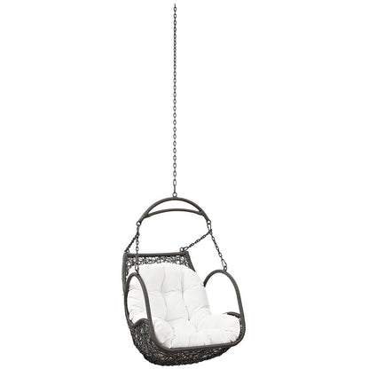 Arbor Outdoor Patio Swing Chair Without Stand - White