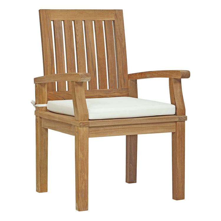 Marina Outdoor Patio Teak Dining Chair - Default Title