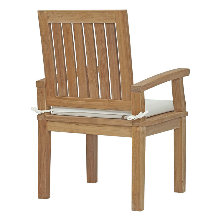 Marina Outdoor Patio Teak Dining Chair - Default Title