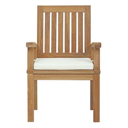 Marina Outdoor Patio Teak Dining Chair - Default Title
