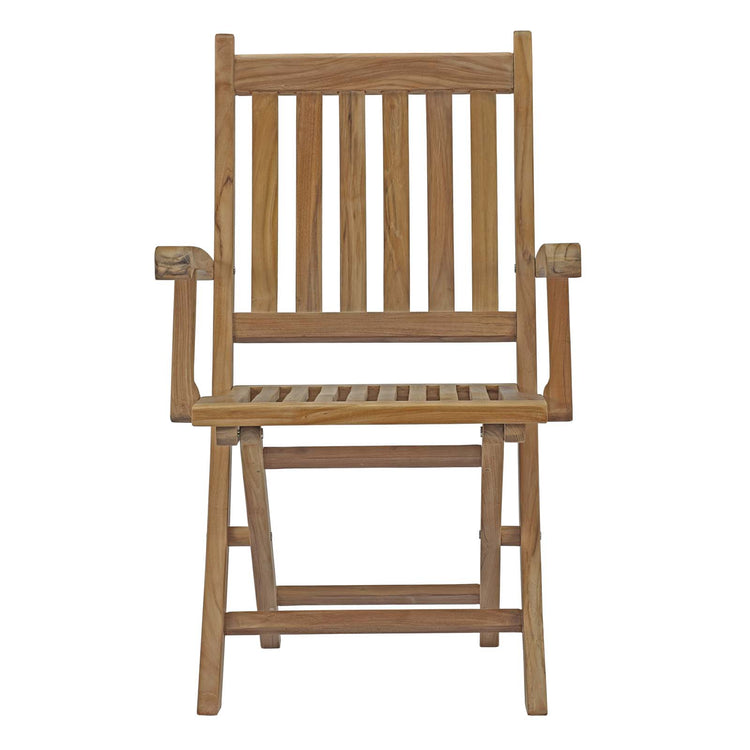 Marina Outdoor Patio Teak Folding Chair - Default Title