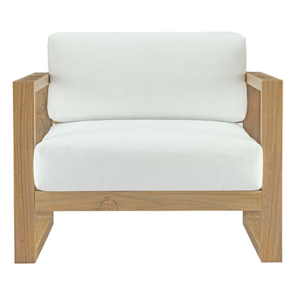 Upland Outdoor Patio Teak Armchair - Default Title
