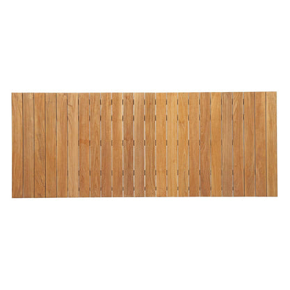 Dorset Outdoor Patio Teak Dining Table - Default Title