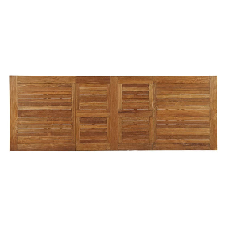 Marina Extendable Outdoor Patio Teak Dining Table - Default Title