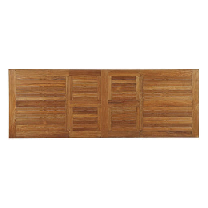 Marina Extendable Outdoor Patio Teak Dining Table - Default Title