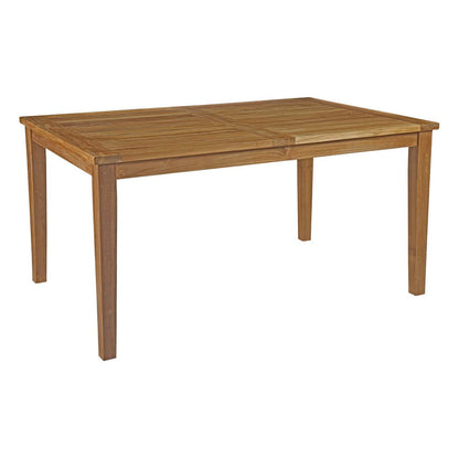 Marina 60" Outdoor Patio Teak Dining Table - Default Title