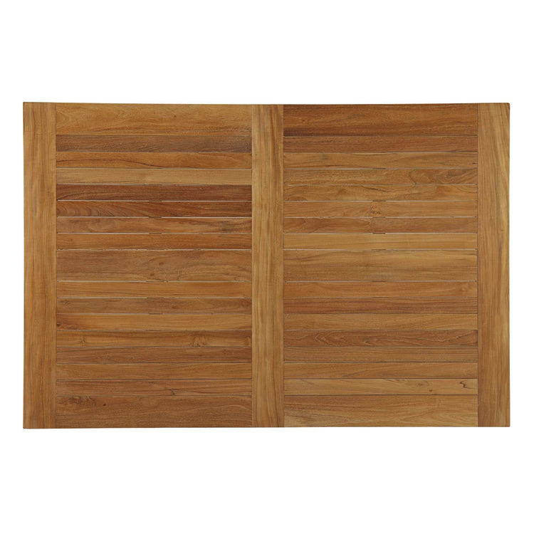 Marina 60" Outdoor Patio Teak Dining Table - Default Title