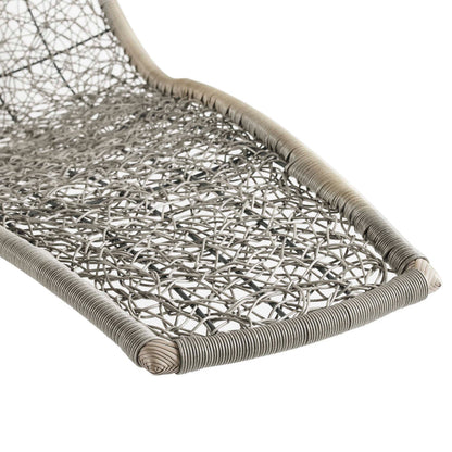 Landscape Hanging Chaise Lounge Outdoor Swing Chair - Light Gray Beige