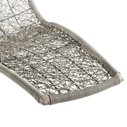 Landscape Hanging Chaise Lounge Outdoor Swing Chair - Light Gray Gray