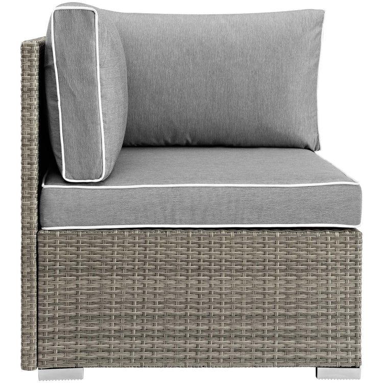 Repose Outdoor Patio Corner - Light Gray Gray