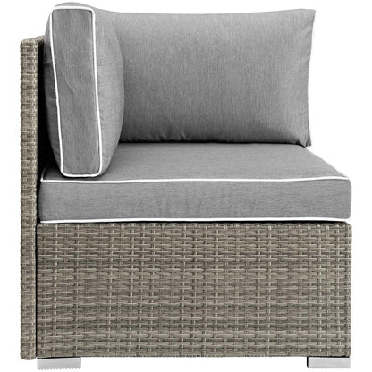 Repose Outdoor Patio Corner - Light Gray Gray