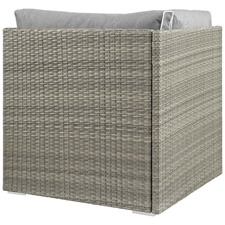 Repose Outdoor Patio Corner - Light Gray Gray