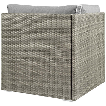 Repose Outdoor Patio Corner - Light Gray Gray