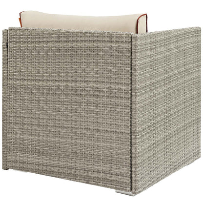 Repose Outdoor Patio Armchair - Light Gray Beige