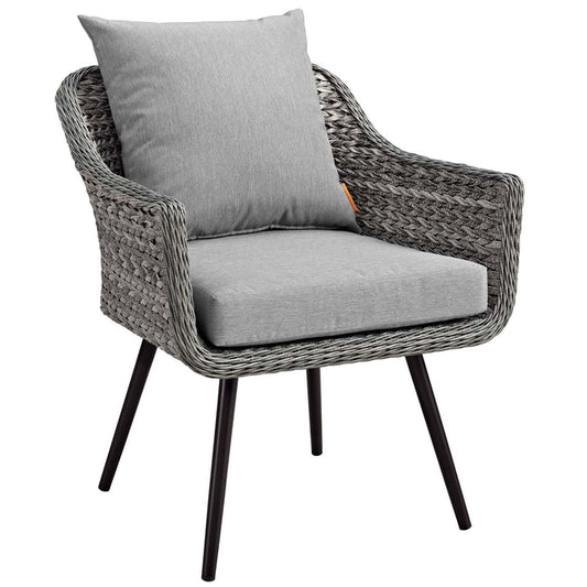 Endeavor Outdoor Patio Wicker Rattan Armchair - Default Title