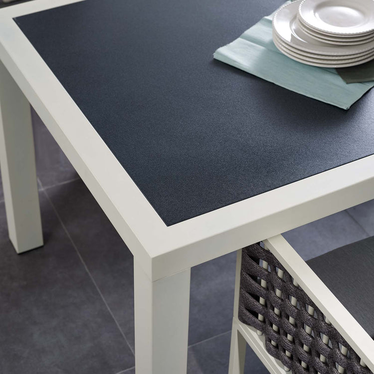 Stance 90.5" Outdoor Patio Aluminum Dining Table - Default Title