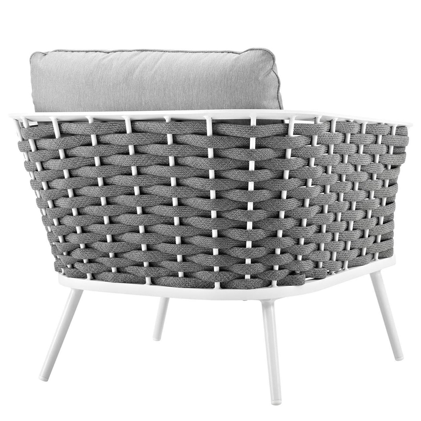Stance 3 Piece Outdoor Aluminum Sectional Sofa Set