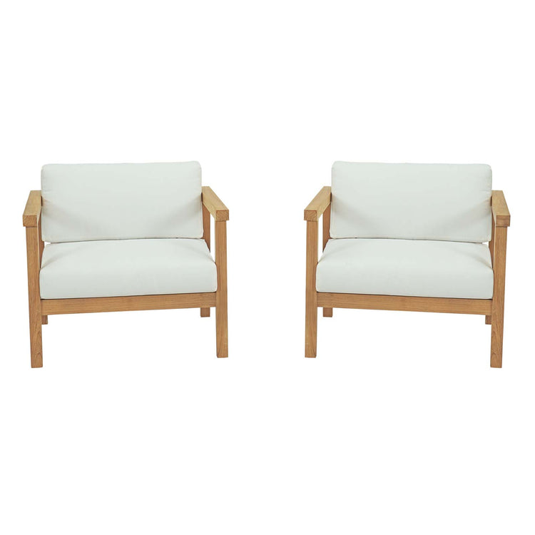 Bayport 2 Piece Outdoor Patio Teak Set - Default Title