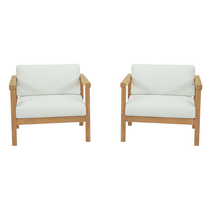 Bayport 2 Piece Outdoor Patio Teak Set - Default Title