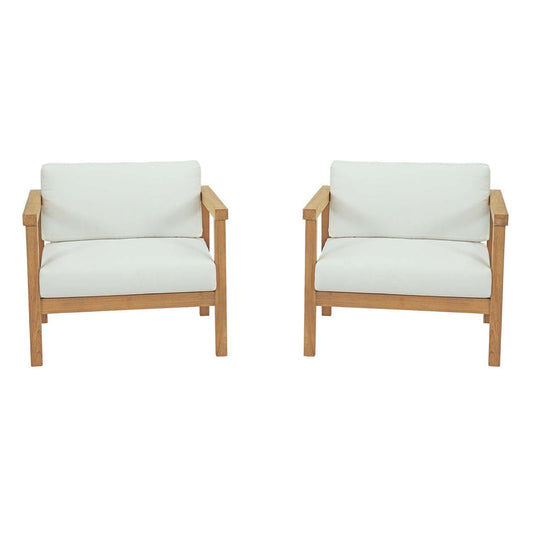 Bayport 2 Piece Outdoor Patio Teak Set - Default Title
