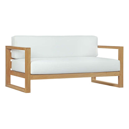 Upland 4 Piece Outdoor Patio Teak Set - Default Title