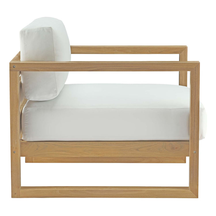 Upland 6 Piece Outdoor Patio Teak Set - Default Title
