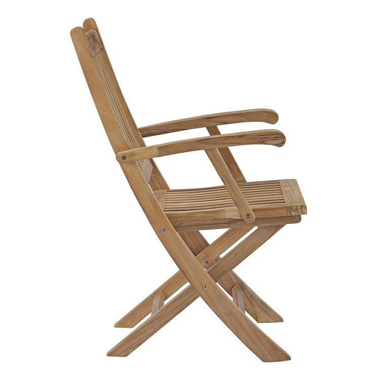 Marina 9 Piece Outdoor Patio Teak Dining Set - Default Title