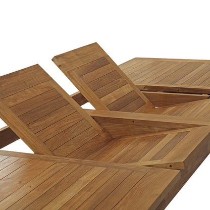 Marina 11 Piece Outdoor Patio Teak Dining Set - Default Title