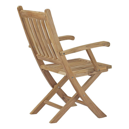 Marina 9 Piece Outdoor Patio Teak Dining Set - Default Title