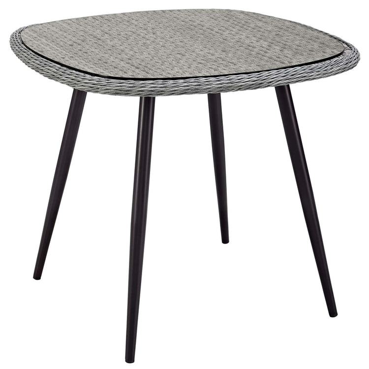 Endeavor 5 Piece Outdoor Patio Wicker Rattan Dining Set - Default Title