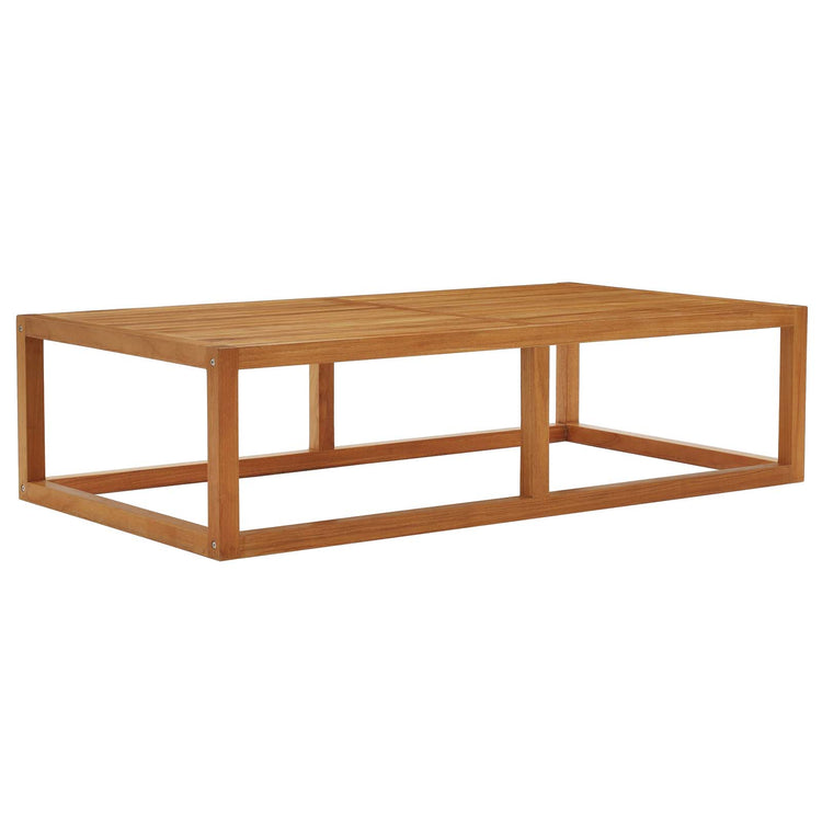 Newbury Outdoor Patio Premium Grade A Teak Wood Coffee Table - Default Title