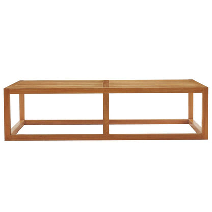 Newbury Outdoor Patio Premium Grade A Teak Wood Coffee Table - Default Title