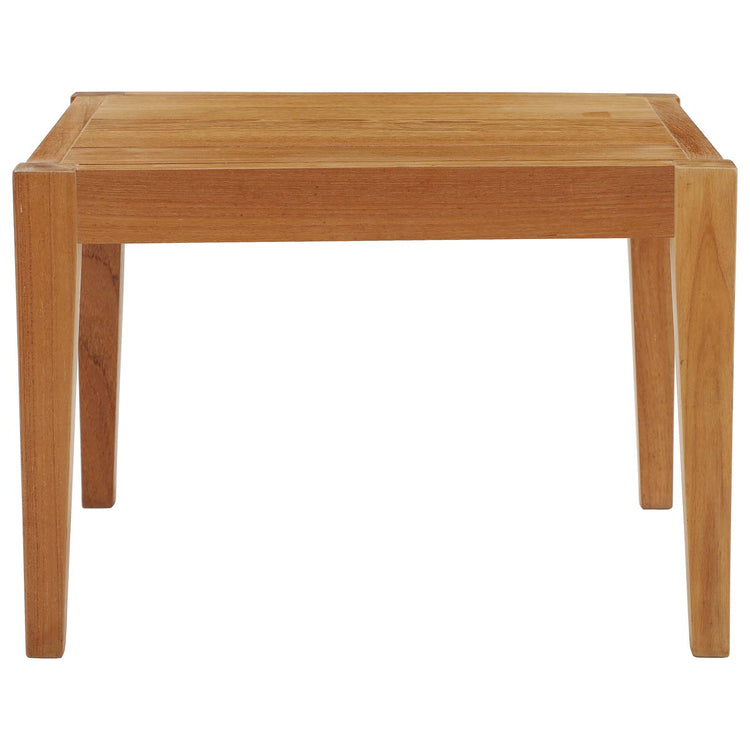 Northlake Outdoor Patio Premium Grade A Teak Wood Side Table - Default Title