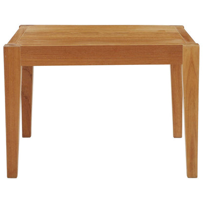 Northlake Outdoor Patio Premium Grade A Teak Wood Side Table - Default Title