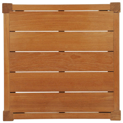 Northlake Outdoor Patio Premium Grade A Teak Wood Side Table - Default Title