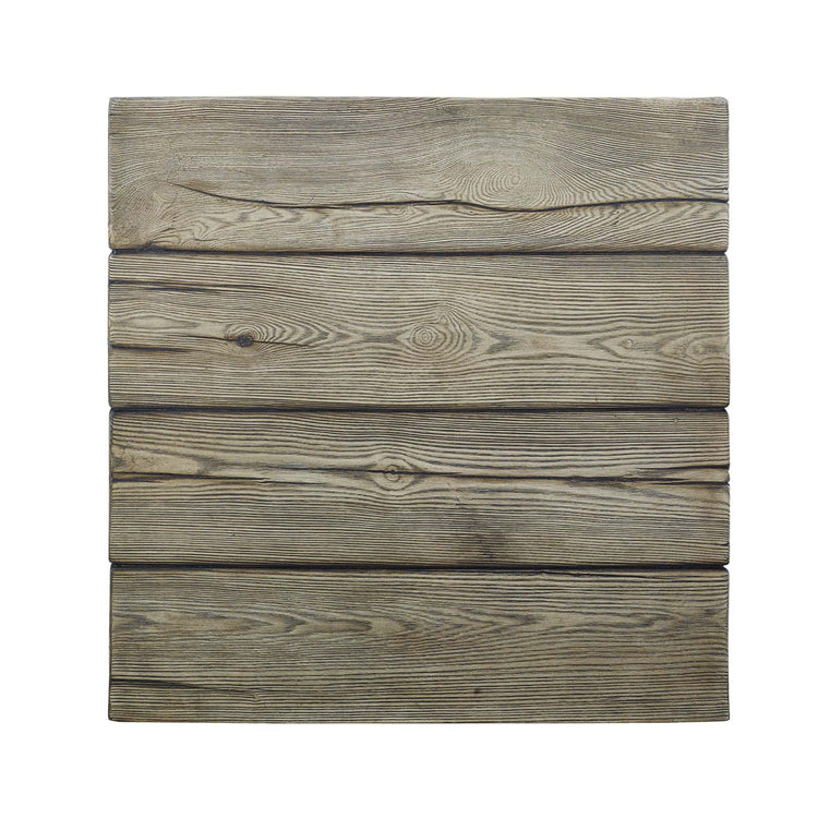 Manteo Rustic Coastal Outdoor Patio Side Table - Default Title