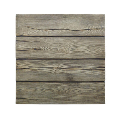 Manteo Rustic Coastal Outdoor Patio Side Table - Default Title