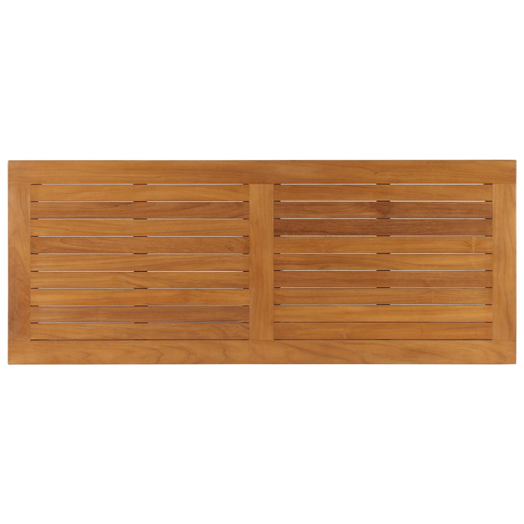 Upland Outdoor Patio Teak Wood Coffee Table - Default Title