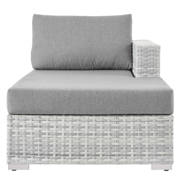 Convene Outdoor Patio Right Chaise - Light Gray Gray