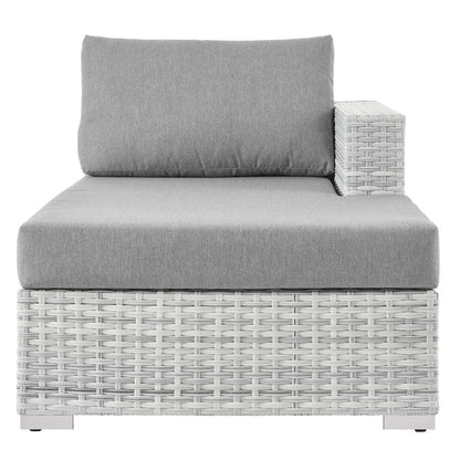 Convene Outdoor Patio Right Chaise - Light Gray Gray