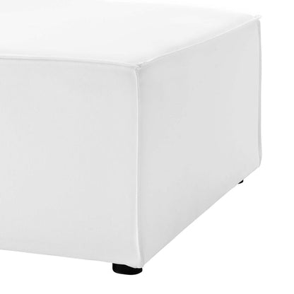 Saybrook 3-Piece Outdoor Patio Upholstered Sectional Sofa - White