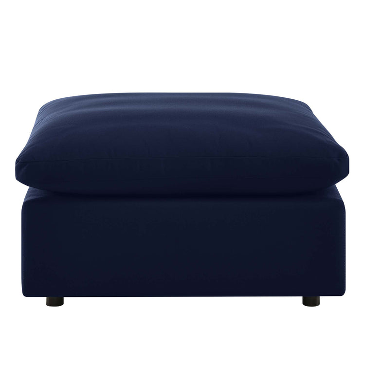 Commix Sunbrella® Outdoor Patio Ottoman - Navy