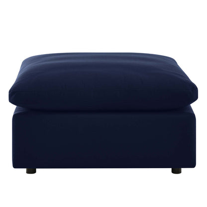 Commix Sunbrella® Outdoor Patio Ottoman - Navy