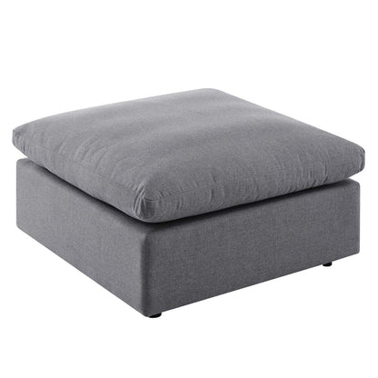 Commix Sunbrella® Outdoor Patio Ottoman - Gray